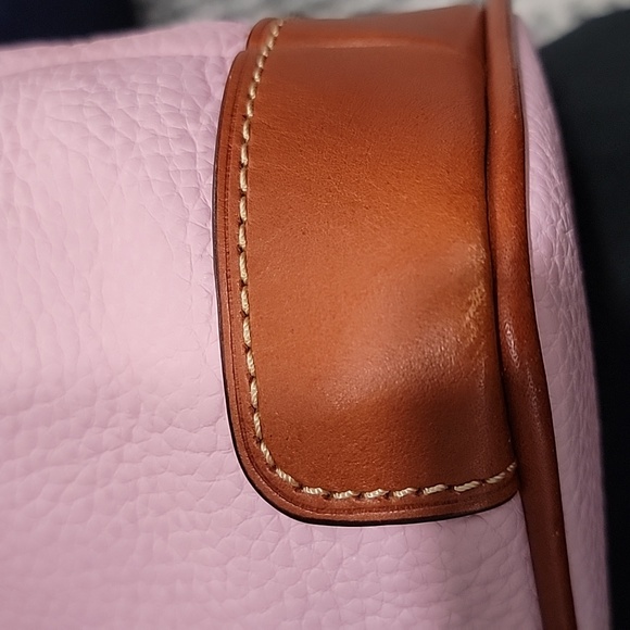 EUC Barbie pink💕Pebble Grain Dooney & Bourke shoulder bag - Picture 11 of 14